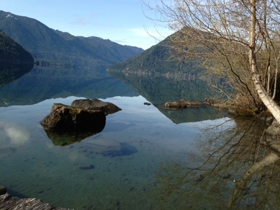 lodging at Lake Crescent Cabin available year round inside Olympic National Park