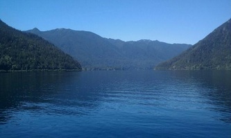 Lake Crescent - lodging available year round inside Olympic National Park